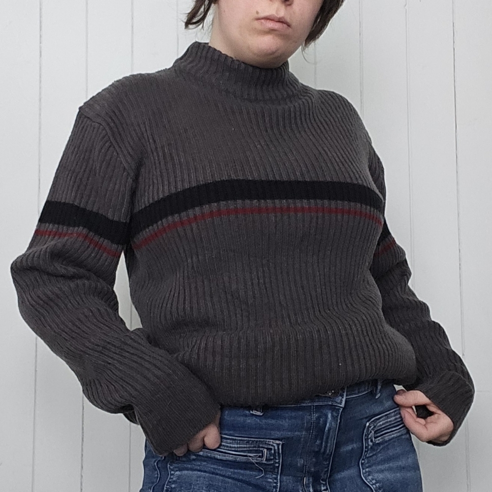 Vintage Petroleum ribbed sweater - Picture 1 of 7